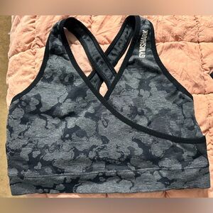 Gymshark adapt sports bra. Camo. Size xl